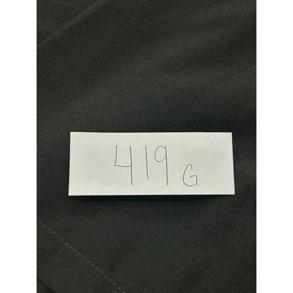 Lumière Pleated Shorts Solid Black Sz Large Polyester Blend Casual Summer Wear - Picture 8 of 9